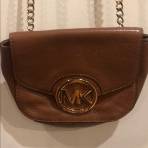 authentic Michael Kors brown mini tote